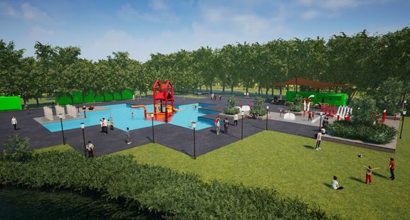 Havenspeeltuin in Plaswijckpark