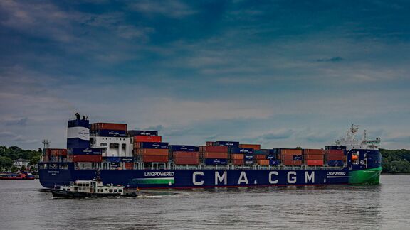 Containerschip CMA CGM Tivoli