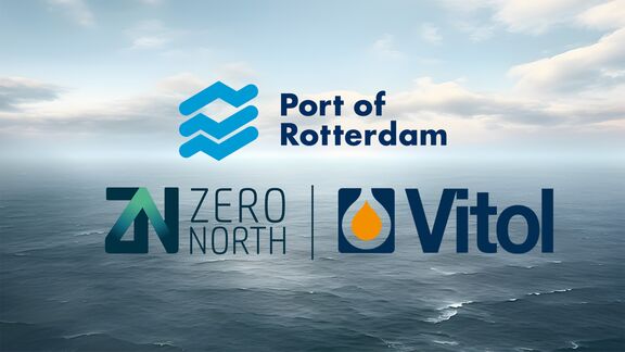 Logo ZeroNorth, Vitol en Port of Rotterdam