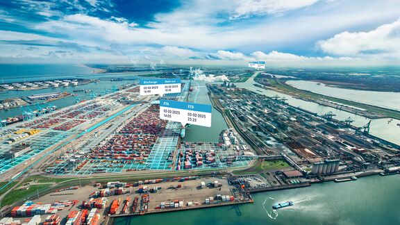 Key visual cargo controller