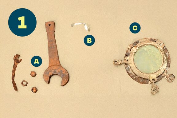 Baggerschatten van de Cornelia Maersk
