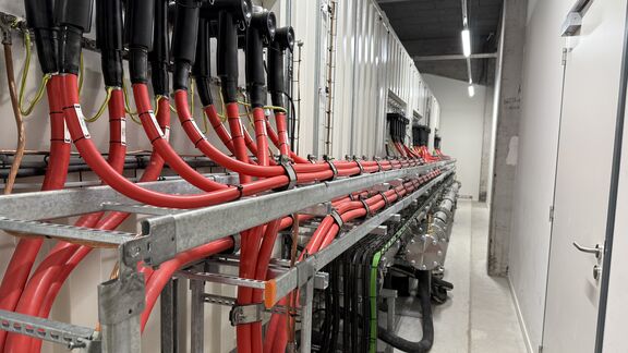 De walstroominstallatie