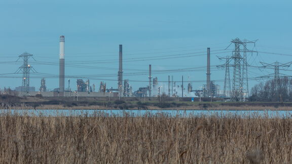 Foto van Industrie in de haven