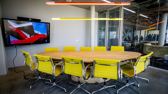 Gele vergaderzaal Portlantis