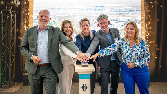 Startein bouw Emplacement Maasvlakte Zuid