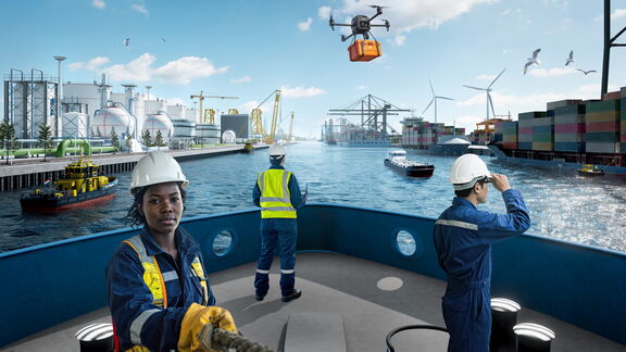 <meta charset="utf-8">Hoe ziet de haven er in 2050 uit?