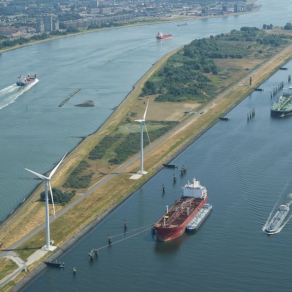 Luchtfoto haven