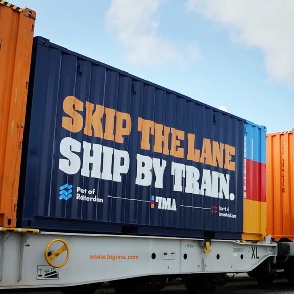 SKIP THE LANE, SHIP BY TRAIN