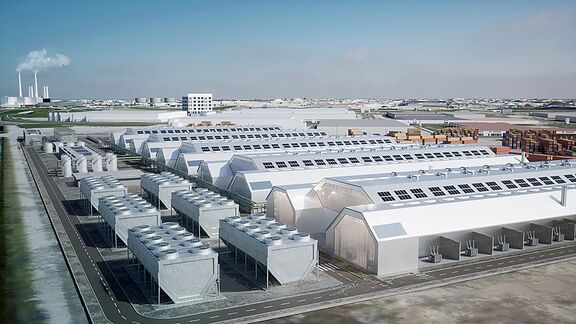 Artist illustration van het Zeevonk II-project