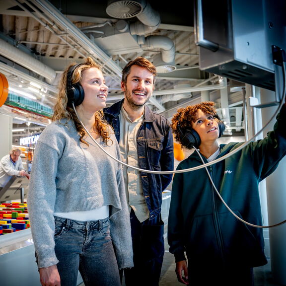 Familie bij Portlantis